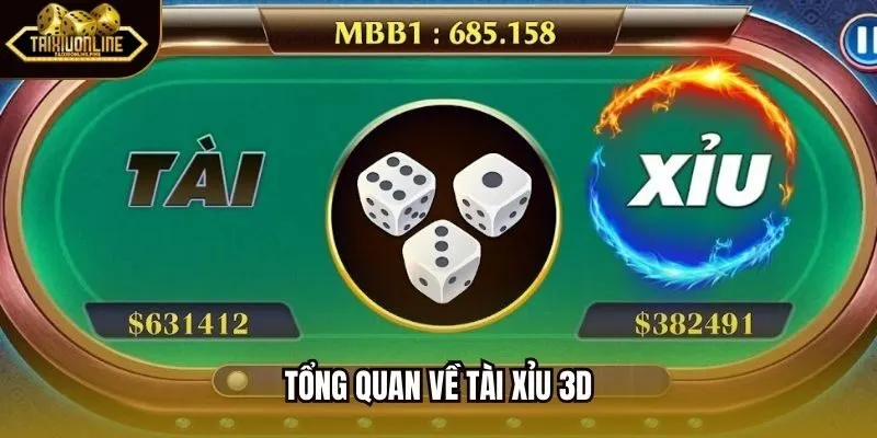 Tổng quan về tài xỉu 3D