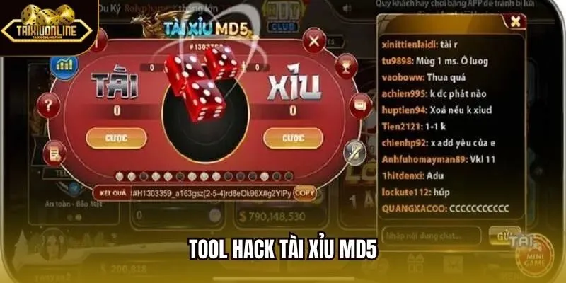 Tool hack Tài Xỉu MD5